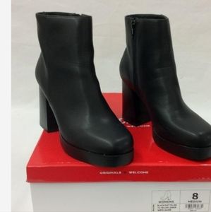 NIB black ankle boots
